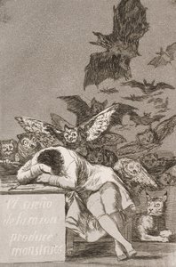 理性の眠りは、ロス・カプリコスからのモンスター（No. 43）を生み出します